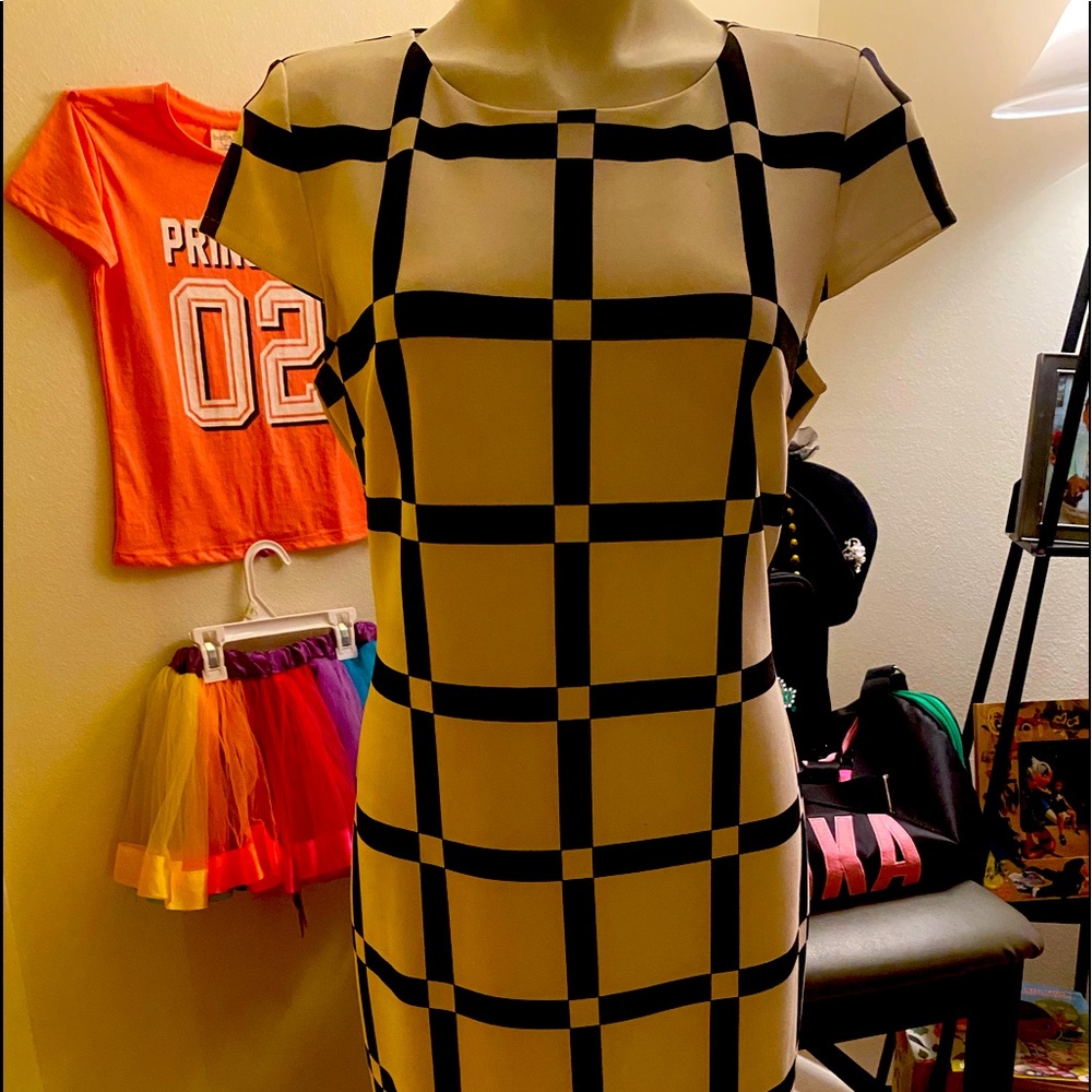 New York Clothing Co. Black&White geometric block